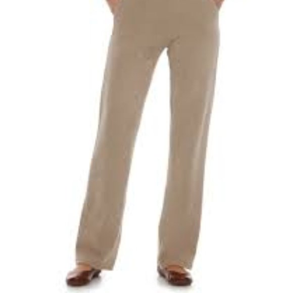L.L. Bean Tan Straight Leg Pants - Picture 3 of 8